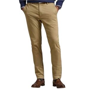 NWT Polo by Ralph Lauren Men's Stretch Slim Fit Chino Pants. Sz. 36 X 34